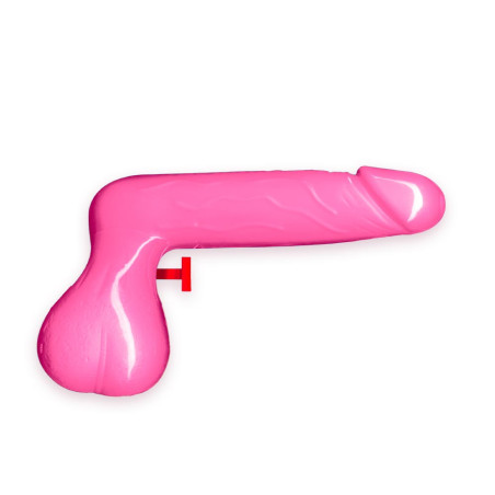 PISTOLA AD ACQUA PISELLO ROSA ADDIO AL NUBILATO CELIBATO GADGET PER ADULTI SEXY PARTY