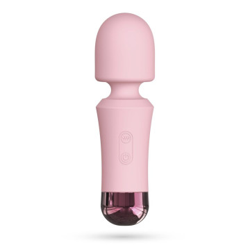 MINI MASSAGGIATORE INTIMO FEMMINILE PORTATILE DA VIAGGIO IN SILICONE RICARICABILE