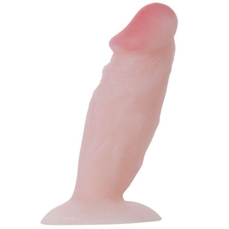 PICCOLO FALLO ANALE REALISTICO MINI PENE MORBIDO CON VENTOSA CM 11 X 3