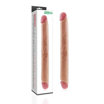 LOVETOY FALLO REALISTICO NON VIBRANTE DILDO DOPPIO MORBIDO E FLESSIBILE 45 CM