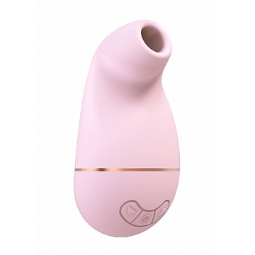 IRRESISTIBLE STIMOLATORE CLITORIDE CON ASPIRAZIONE IN SILICONE ROSA RICARICABILE USB