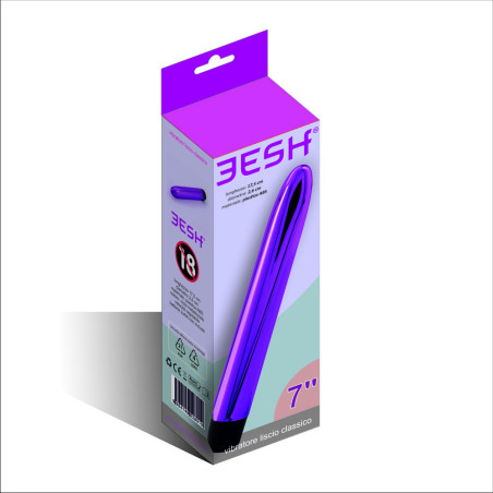 EESH® vibratore classico liscio viola purple bullet con velocità regolabile