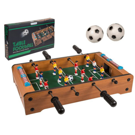 Mini calcio Balilla in legno gioco