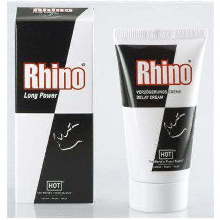 7339544200 HOT RHINO LONG POWER CREAM 30 ML RITARDANTE EIACULAZIONE PRECOCE