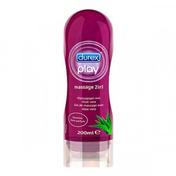 LUBRIFICANTE INTIMO E DA MASSAGGIO DUREX 2 IN 1 ALOE VERA 200 ML