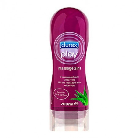 LUBRIFICANTE INTIMO E DA MASSAGGIO DUREX 2 IN 1 ALOE VERA 200 ML