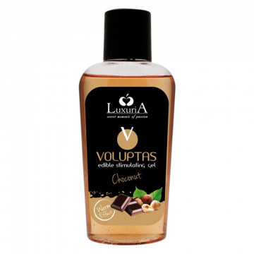 LUBRIFICANTE INTIMO STIMOLANTE EDIBILE LUXURIA VOLUPTAS CHOCONUT 100 ML