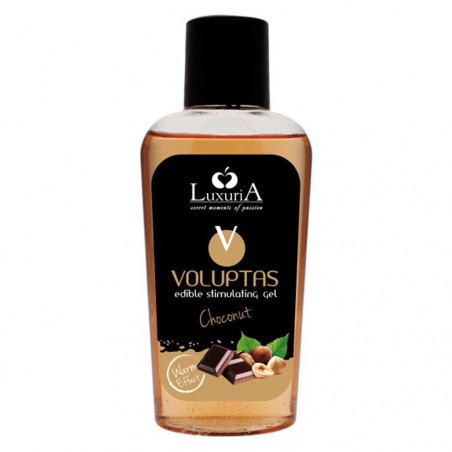 LUBRIFICANTE INTIMO STIMOLANTE EDIBILE LUXURIA VOLUPTAS CHOCONUT 100 ML