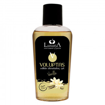 LUBRIFICANTE INTIMO STIMOLANTE EDIBILE LUXURIA VOLUPTAS VANILLA 100 ML