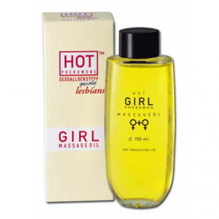 OLIO DA MASSAGGIO HOT GIRL PHEROMONE MASSAGE OIL SPECIALLY LESBIANS 150 ML