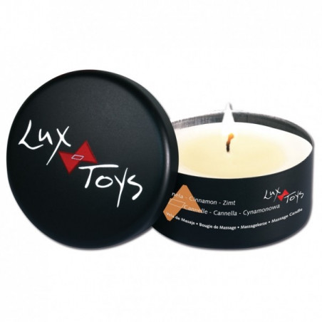 LUXT924008 LUX TOYS CANDLE CINNAMON CANDELA AFRODISIACA DA MASSAGGIO