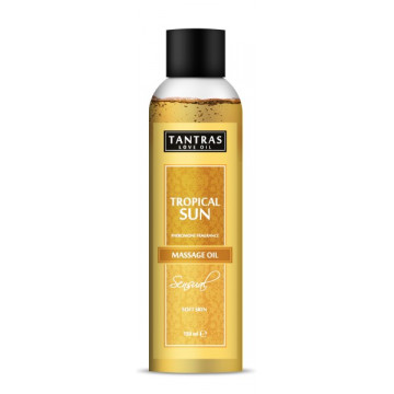 OLIO DA MASSAGGIO TANTRAS LOVE OIL TROPICAL SUN 150 ML