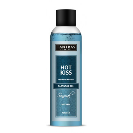 OLIO DA MASSAGGIO TANTRAS LOVE OIL HOT KISS 150 ML