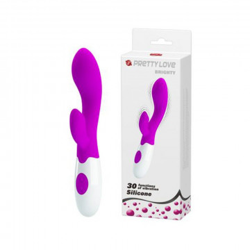 11255 PRETTY LOVE BRIGHTY SILICONE FUXIA SILENZIOSO 30 FUNZIONI CM 20 X 3