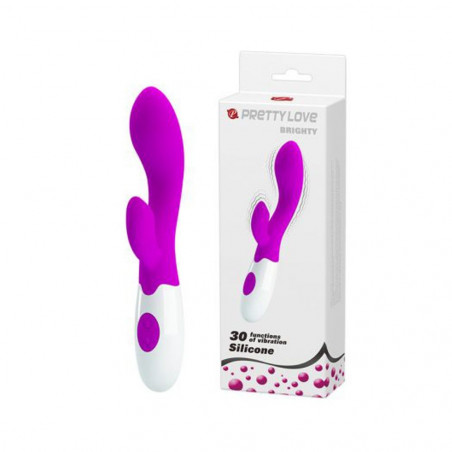 11255 PRETTY LOVE BRIGHTY SILICONE FUXIA SILENZIOSO 30 FUNZIONI CM 20 X 3