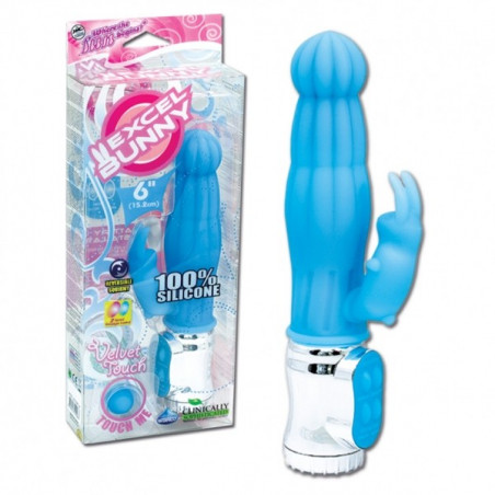 13269 EXEL BUNNY RABBIT 100% SILICONE 6"