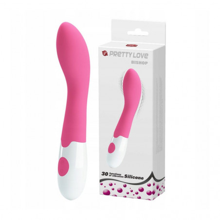 11256 PRETTY LOVE BISHOP SILICONE FUXIA SILENZIOSO 30 FUNZIONI CM 20 X 3