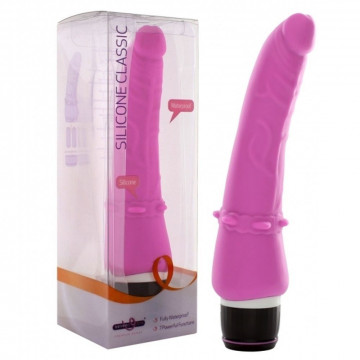 SEVEN CREATIONS ANAL PINK + CORONA – FALLO REALISTICO ANALE VIBRANTE IN SILICONE ROSA CM 19