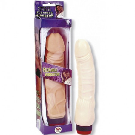 13016 - 55004150 - FLEXIBLE FALLO REALISTICO VIBRANTE 8" FLESH COLOR