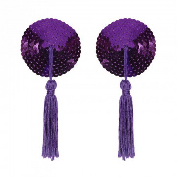 4720747 FEELISSIMA PURPLE COPRICAPEZZOLI VIOLA CON PAILLETTES