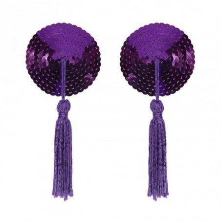 4720747 FEELISSIMA PURPLE COPRICAPEZZOLI VIOLA CON PAILLETTES