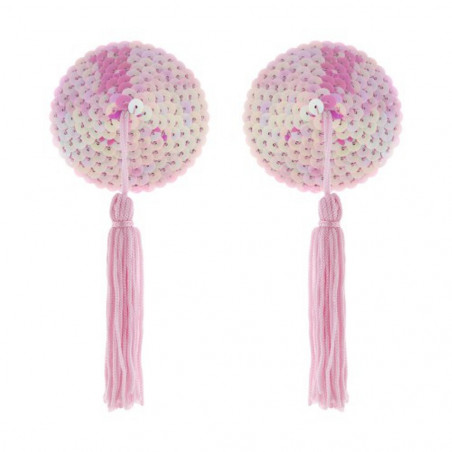 4720024 FEELISSIMA FEEL PEARL COPRICAPEZZOLI ROSA CON PAILLETTES