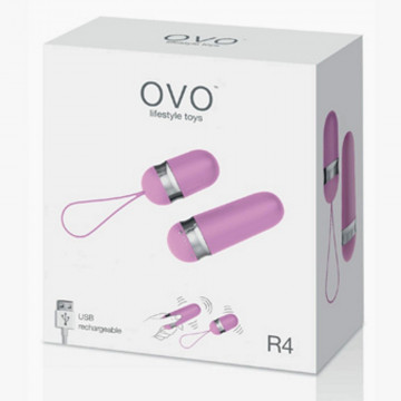 OVO R4 REMOTE PINK/CHROME OVETTO WIRELESS VIBRANTE ROSA