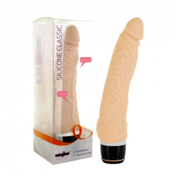 55009323 SEVEN CREATIONS ANAL FLESH – FALLO REALISTICO ANALE VIBRANTE IN SILICONE COLOR CARNE CM 19