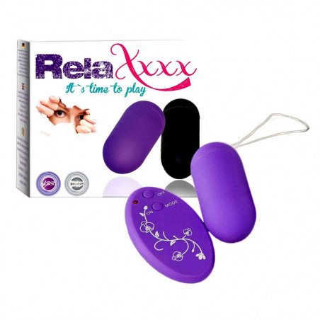 55003905 RELAXXXX REMOTE EGG PURPLE OVETTO OVULO WIRELESS VIOLA