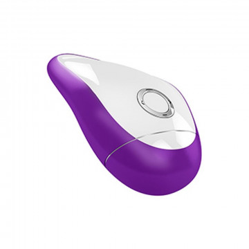 3000010241 OVO T2 WHITE/VIOLET VIBRATORE DI DESIGN