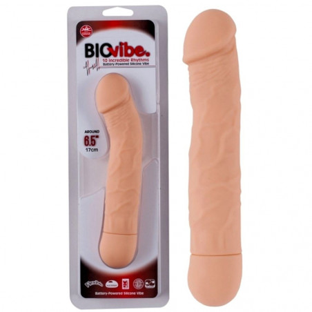 11268 BIO VIBE SILICONE CIRCA 17 CM 6.5" FLESH