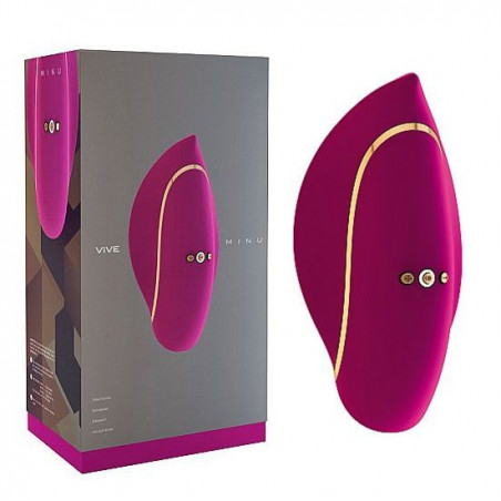 VIVE004PNK VIVE MINU – PINK STIMOLATORE CLITORIDE VIBRANTE IN SILICONE ROSA