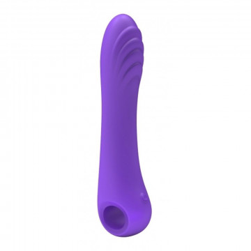 OD6108GS4 ODECO LENA PURPLE  VIBRATORE IN SILICONE VIOLA FLESSIBILE