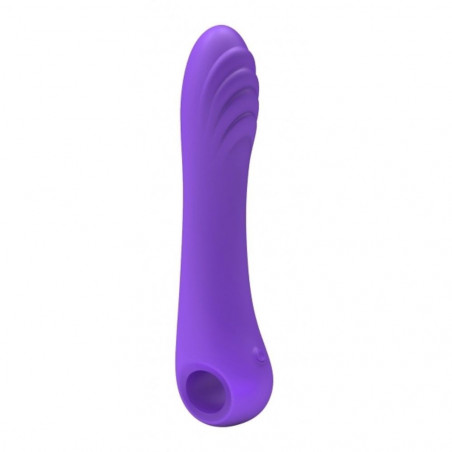 OD6108GS4 ODECO LENA PURPLE  VIBRATORE IN SILICONE VIOLA FLESSIBILE