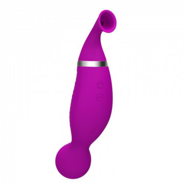 6017 PRETTY LOVE – SWAN SUCKER  VIBRATORE ERGONOMICO IN SILICONE