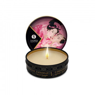 274600 MASSAGE CANDLE ROSE PETALS 30 ML  CANDELA A BASE DI SOIA