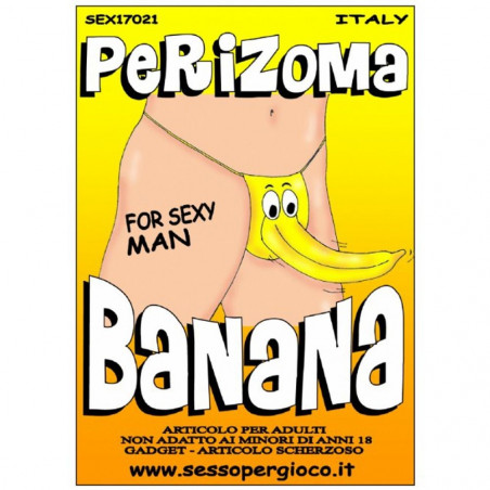 SEX17021 PERIZOMA HUMOR BANANA