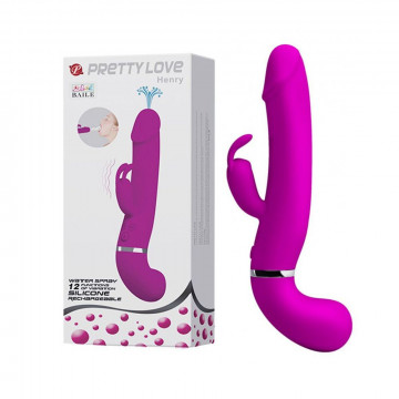 6031 PRETTY LOVE HENRY VIBRATORE DI DESIGN 100% SILICONE COLORE FUXIA