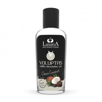 LUBRIFICANTE INTIMO STIMOLANTE EDIBILE LUXURIA VOLUPTAS CHOCO COCONUT 100 ML