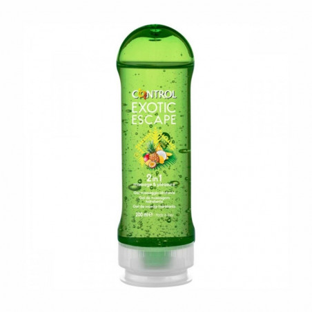 CONTROL COCCO EXOTIC ESCAPE 2 IN 1 LUBRIFICANTE INTIMO E DA MASSAGGIO 200 ML