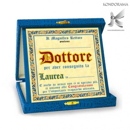 2682-031 TARGA DOTTORE LAUREA IN…