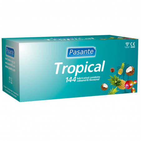 PASANTE TROPICAL 144 ANANAS 48 COCCO 48 MANGO 48 in busta da 144 pz