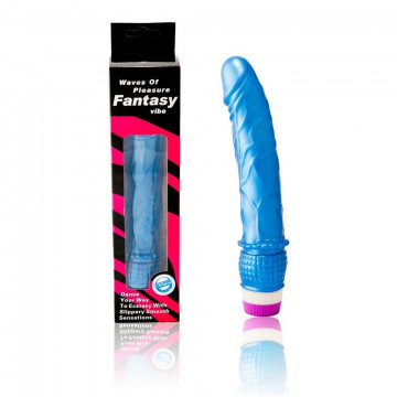 D47-194157 VIBRATOR LINEX AZUL  FALLO REALISTICO ECONOMICO MORBIDO VIBRAOTRE AZZURRO 23 CM