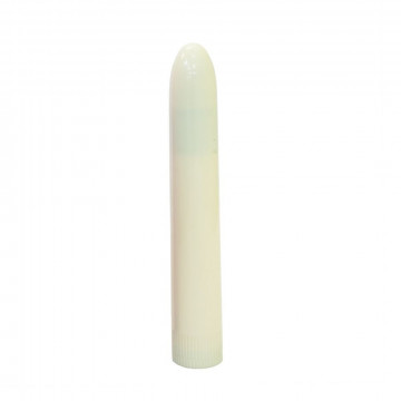 SUPER SLICK VIBRATOR WEISS VIBRATORE ANALE VAGINALE CLASSICO BIANCO 17,5 CM