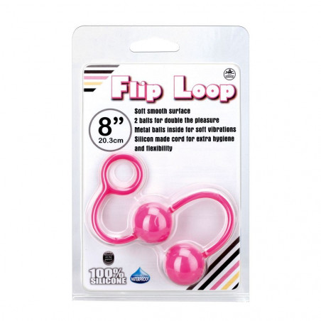 55003744 PALLINE VAGINALI IN SILICONE ROSA