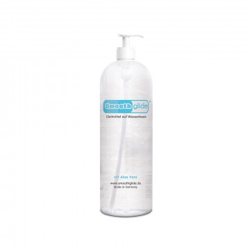 SMOOTHGLIDE 1000 LUBRIFICANTE A BASE D'ACQUA CON ALOE VERA IN FLACONE DA 1 LITRO CON DOSATORE