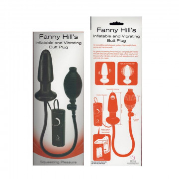 50377 FANNY HILL'S PLUG GONFIABILE ANALE VIBRANTE CON TELECOMANDO