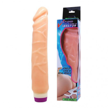 D-216447 BAILE WAVES OF PLEASURE REALISTIC VIBRATING 25.5 CM  FALLO REALISTICO VIBRANTE