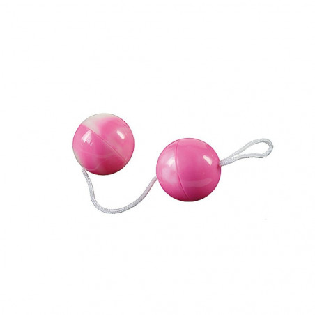 55003460 AGITATING MARBALLS PINK PALLINE VAGINALI SFERE ESERCIZI DI KEGEL BALLS DELLA GEISHA