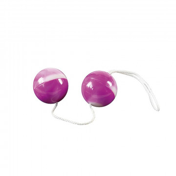 55003461 AGITATING MARBALLS PURPLE PALLINE VAGINALI SFERE ESERCIZI DI KEGEL BALLS DELLA GEISHA